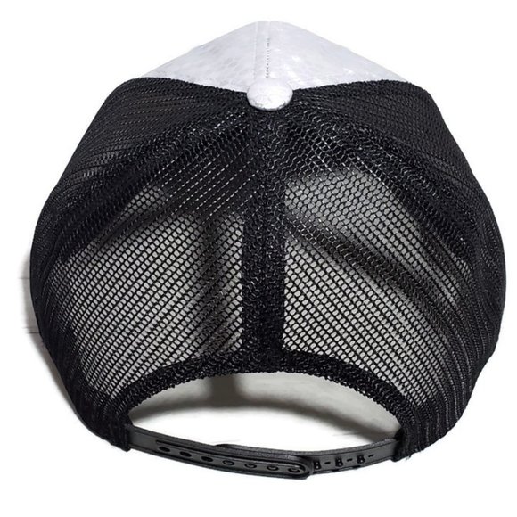 Black & Silver Snap Back Unisex Cap - Picture 4 of 4